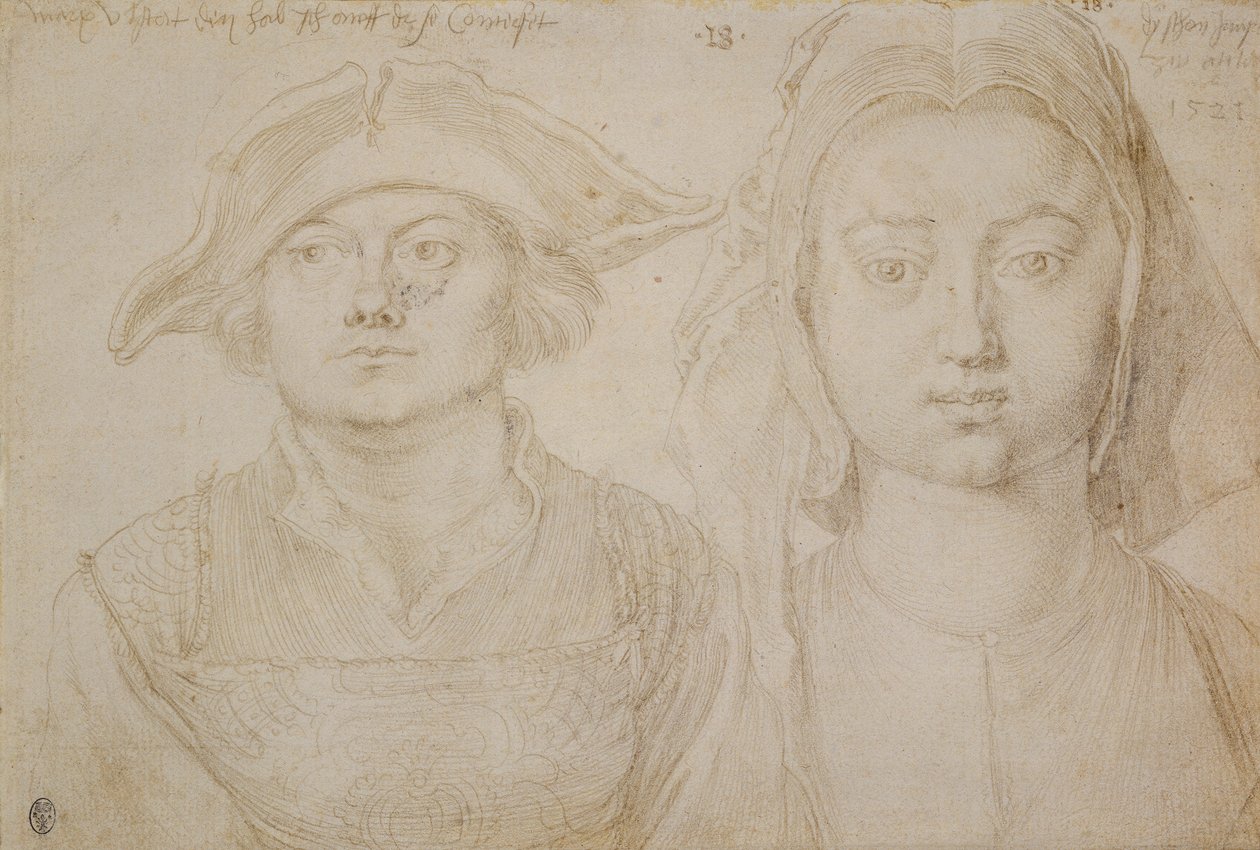 Marx Ulstat; The Beautiful Young Woman of Antwerp by Albrecht Dürer or Duerer