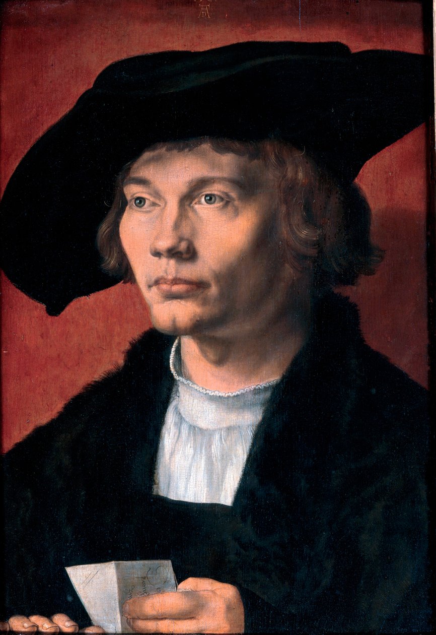 Portrait of Bernhard von Reesen by Albrecht Dürer