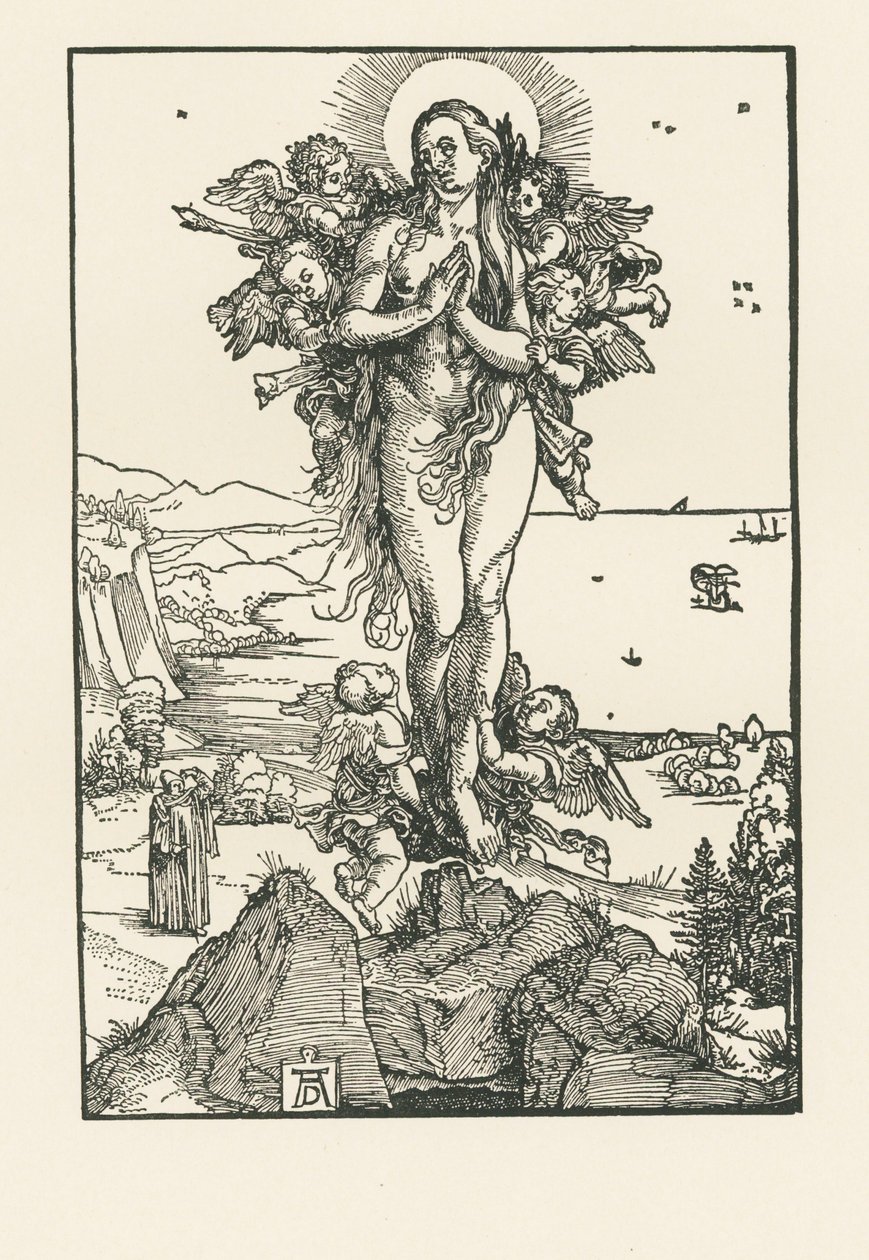 Saint Mary Magdalen in Ecstasy by Albrecht Dürer or Duerer