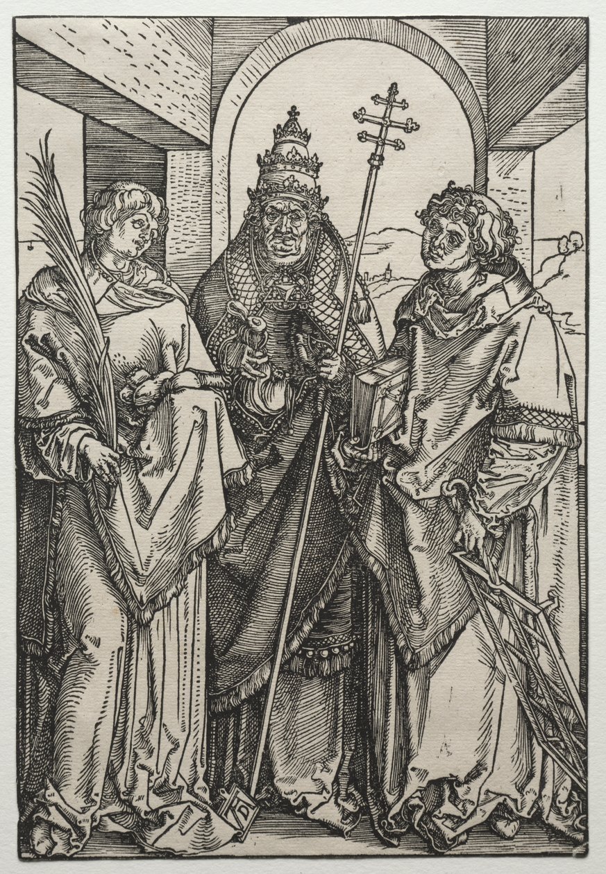 Saints Stephen, Sixtus and Lawrence by Albrecht Dürer or Duerer
