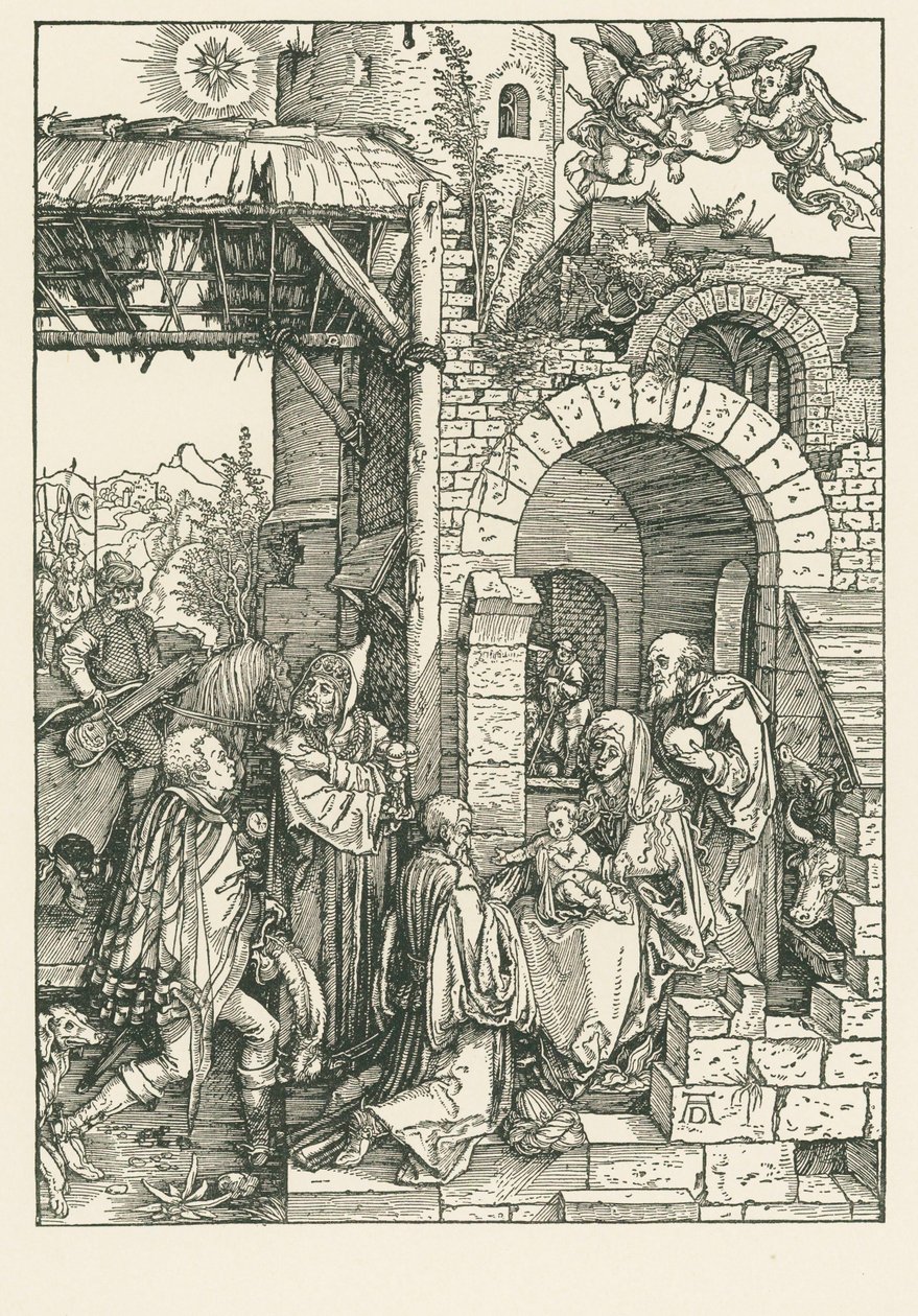 The Adoration of the Magi by Albrecht Dürer or Duerer
