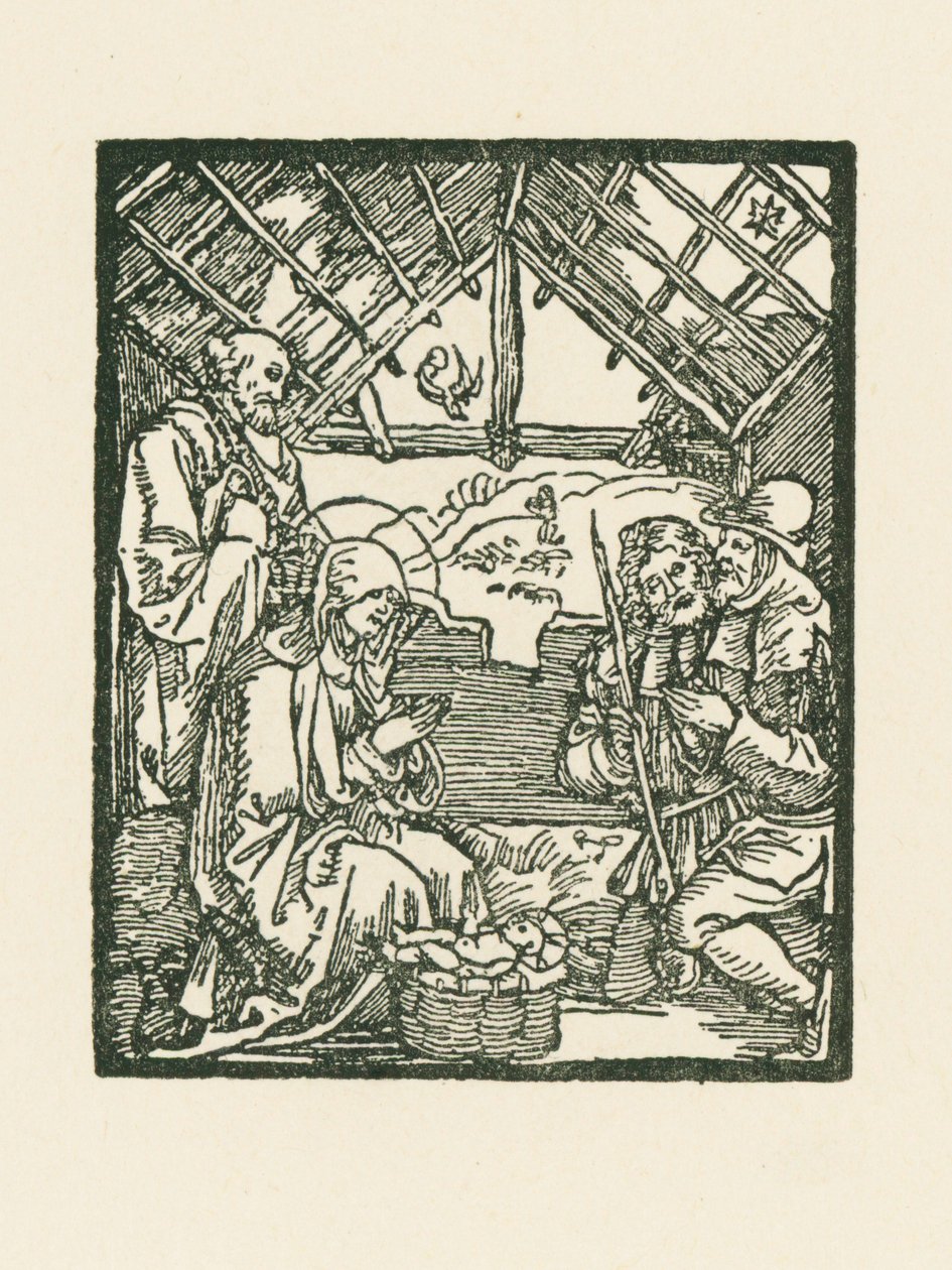 The Adoration of the Shepherds by Albrecht Dürer or Duerer