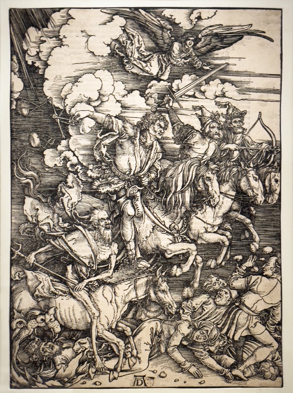 The Four Horsemen of the Apocalypse by Albrecht Dürer or Duerer
