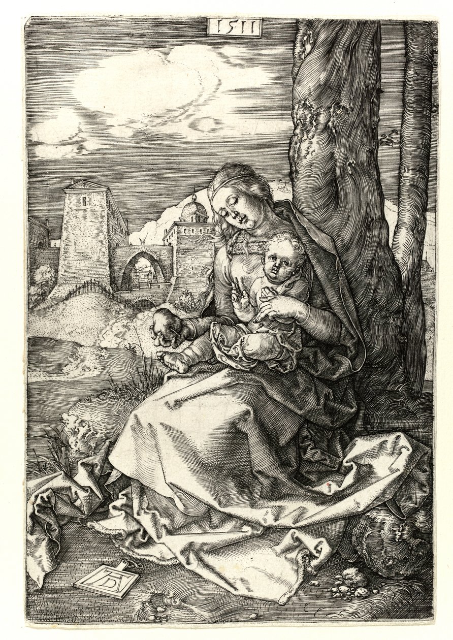 The Madonna with the Pear by Albrecht Dürer