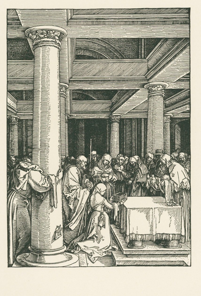 The Presentation of Christ in the Temple by Albrecht Dürer or Duerer