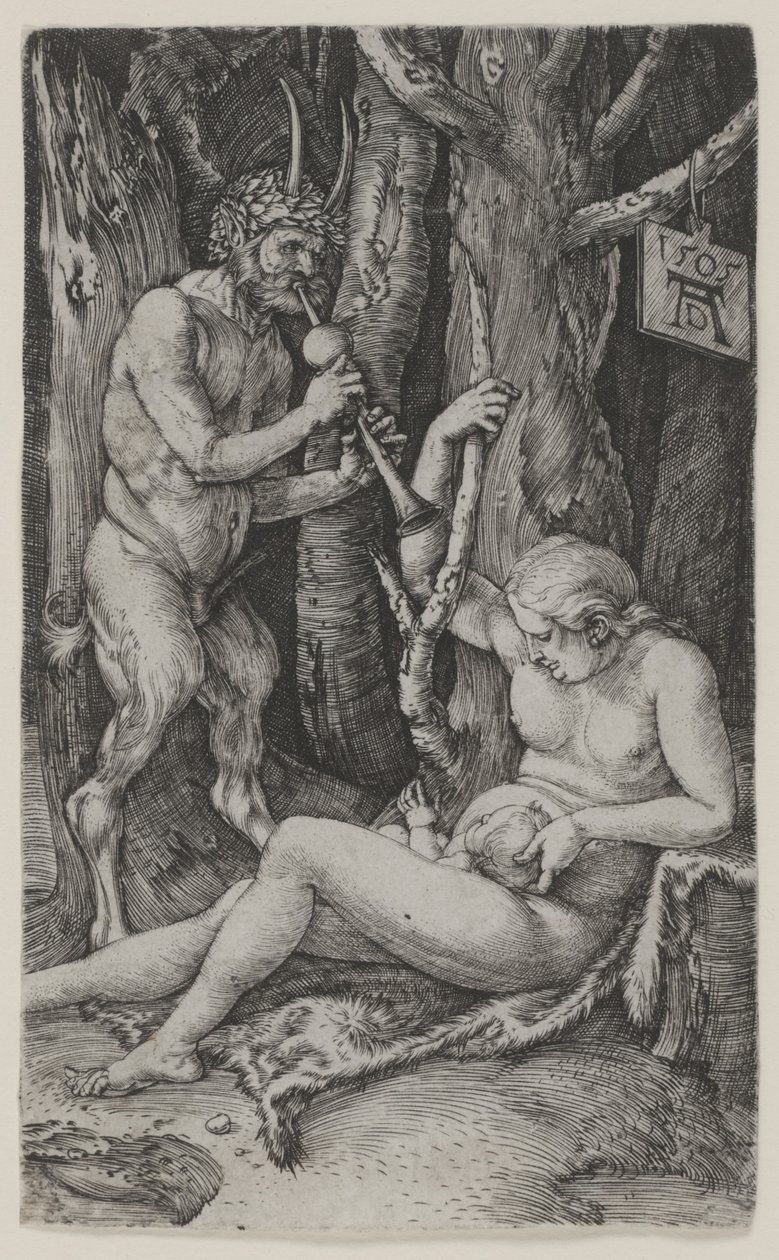 The Satyr Family by Albrecht Dürer