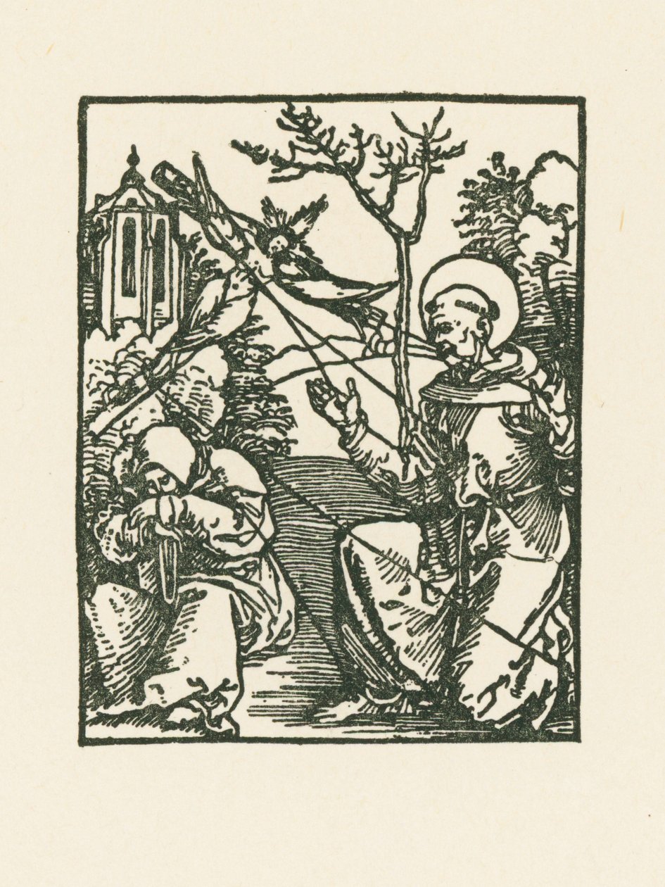 The Stigmatization of Saint Francis by Albrecht Dürer or Duerer