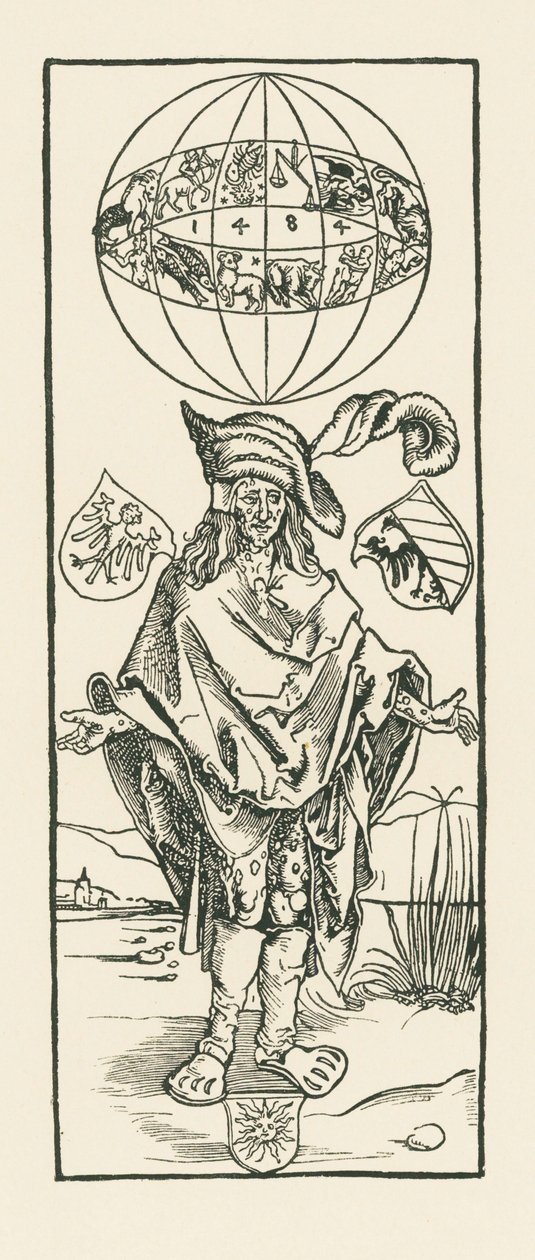 The Syphilitic. 1496 by Albrecht Dürer or Duerer