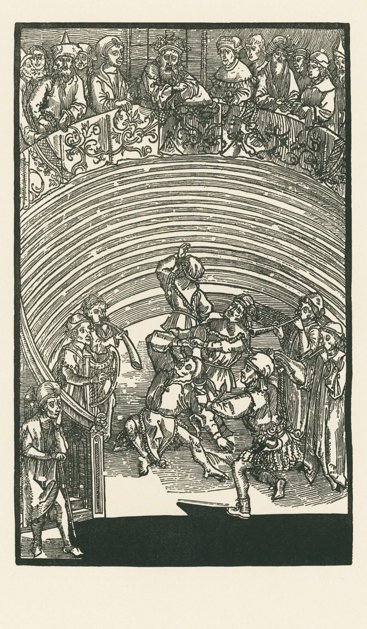 The Theatre, c.1492-93 by Albrecht Dürer or Duerer