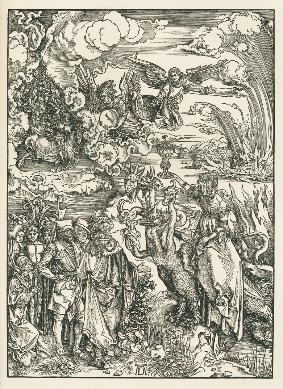The Whore of Babylon by Albrecht Dürer or Duerer