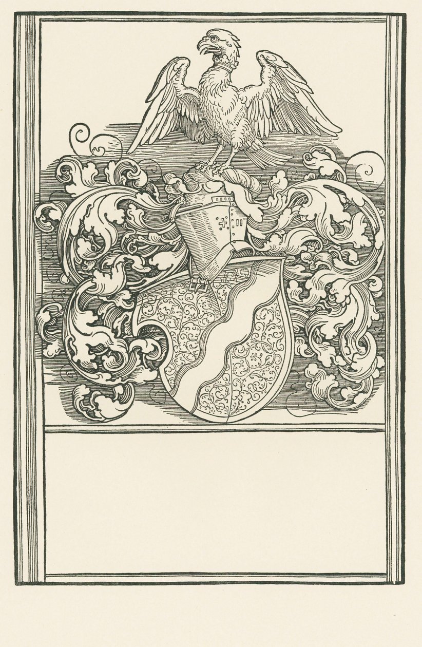 The coat of arms of Michael Behaim, c.1518-20 by Albrecht Dürer or Duerer