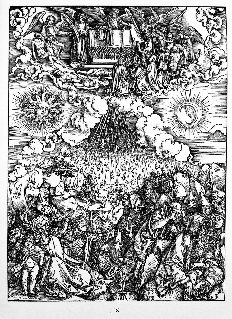 The Opening of the Fifth and Sixth Seals by Albrecht Dürer or Duerer