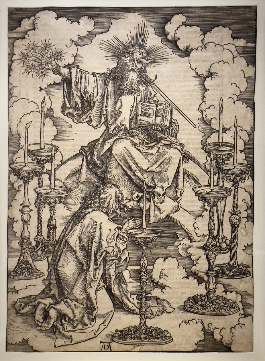 The Vision of the 7 Candlesticks by Albrecht Dürer or Duerer