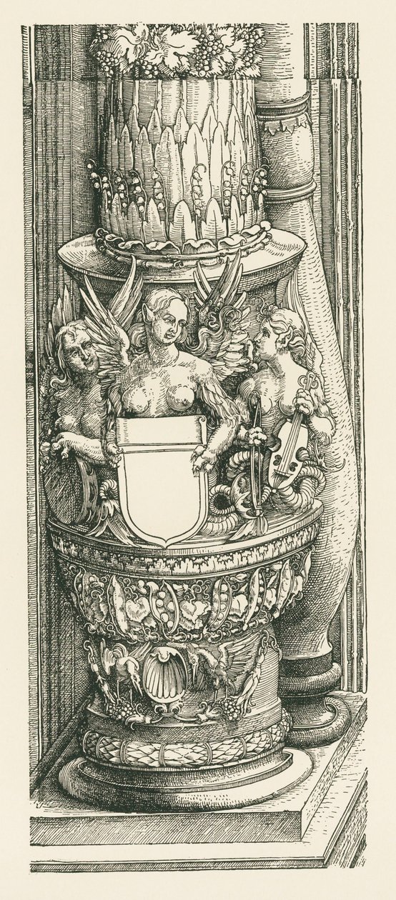 Triumphal Arch for Emperor Maximilian I by Albrecht Dürer or Duerer
