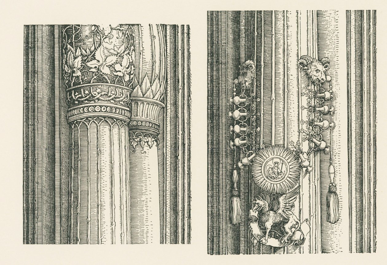 Triumphal Arch for Emperor Maximilian I by Albrecht Dürer or Duerer