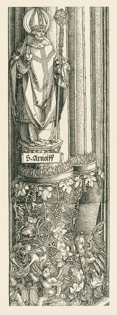 Triumphal Arch for Emperor Maximilian I by Albrecht Dürer or Duerer