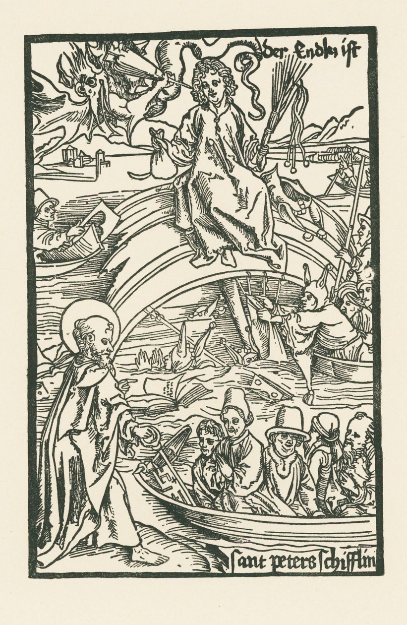 On the Contempt of Misfortune by Albrecht Dürer or Duerer
