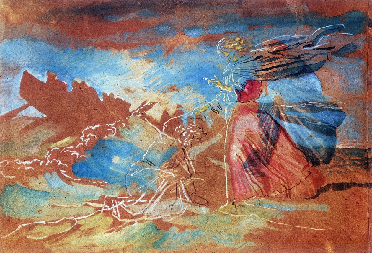 Christ Walking on the Water by Aleksandr Andreevich Ivanov