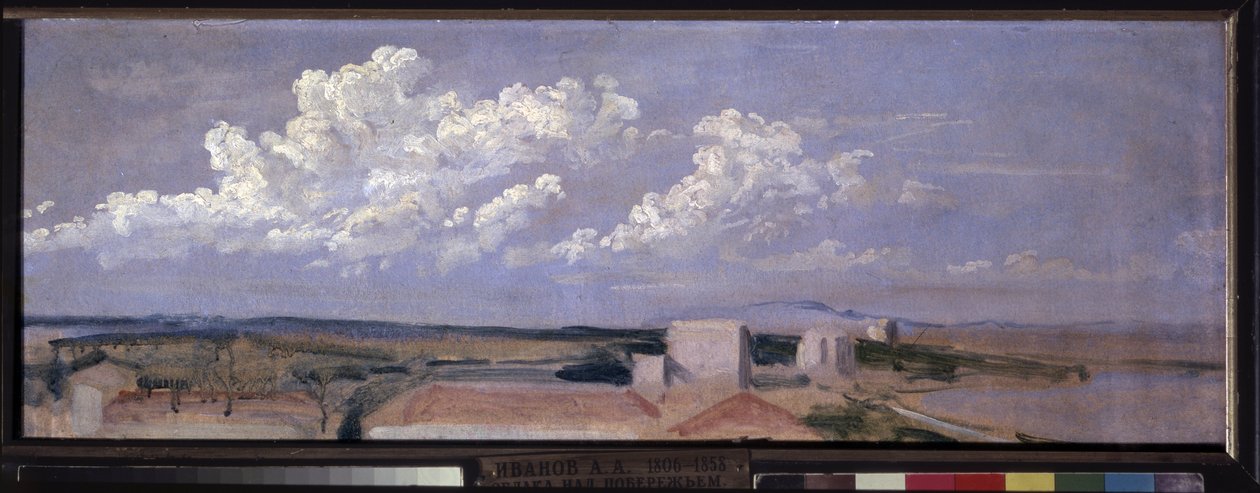 Clouds over the Sea Coast by Aleksandr Andreevich Ivanov