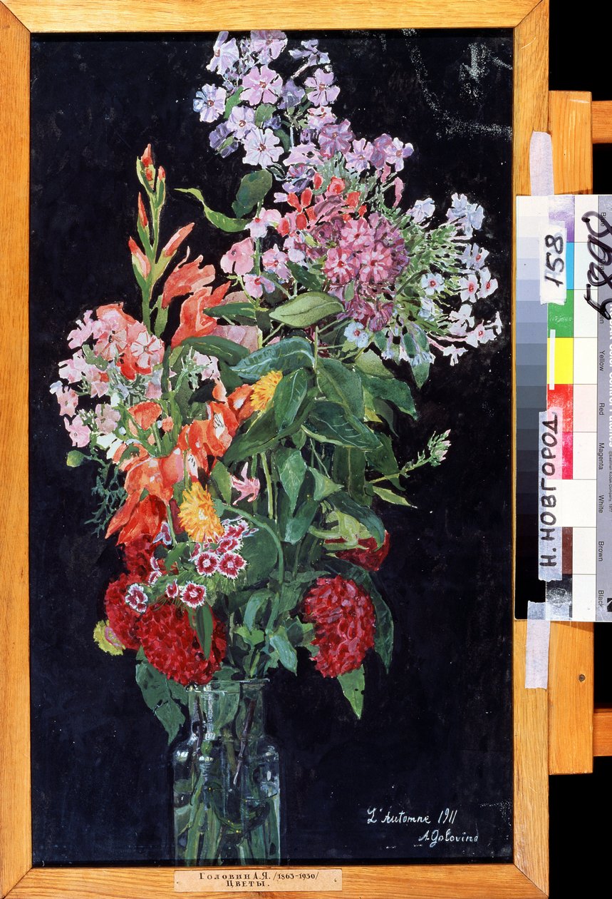 Bouquet of Flowers by Aleksandr Jakovlevic Golovin