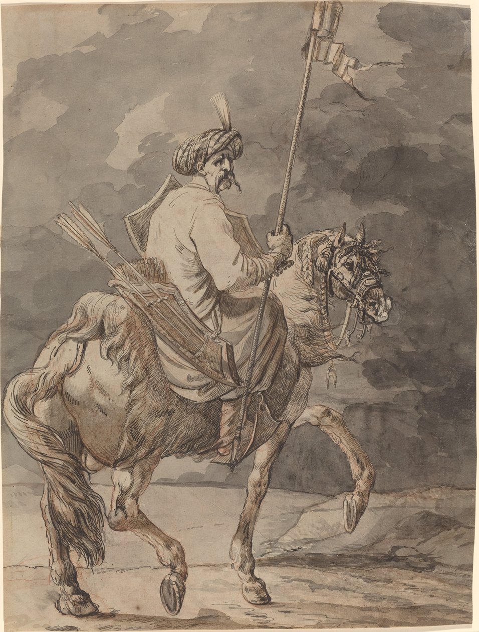 The Polish Rider by Aleksandr Osipovich Orlovskii