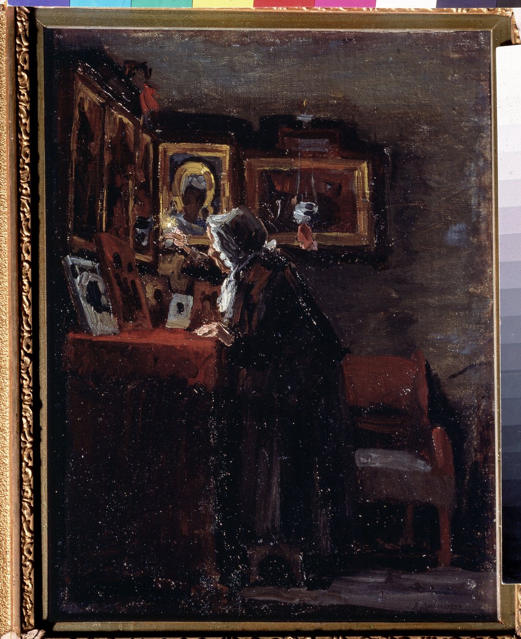 Before a Religious Feast by Aleksei Fyodorovich Afanasyev