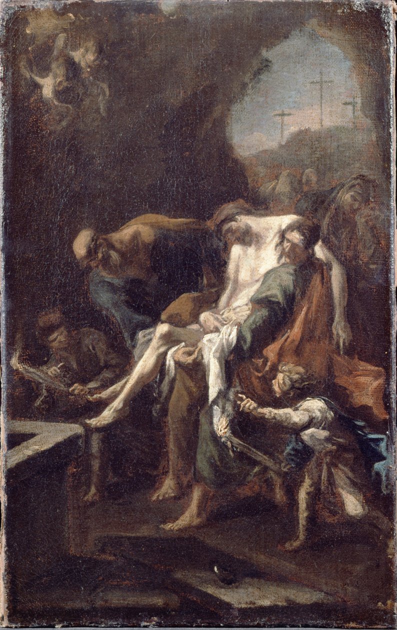 The Entombment of Christ by Alessandro Magnasco
