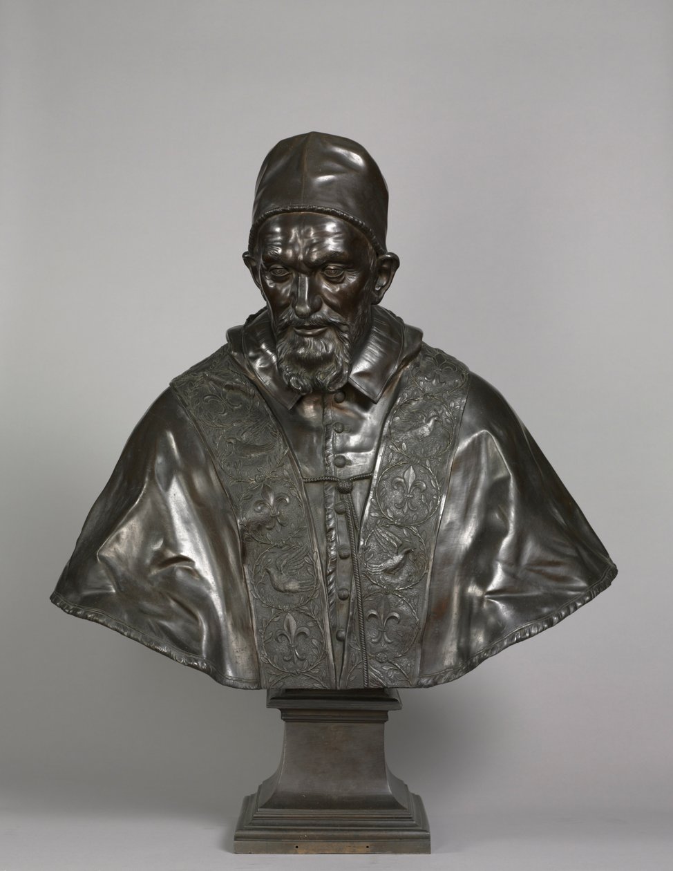 Portrait of Pope Innocent X Pamphili by Alessandro Algardi