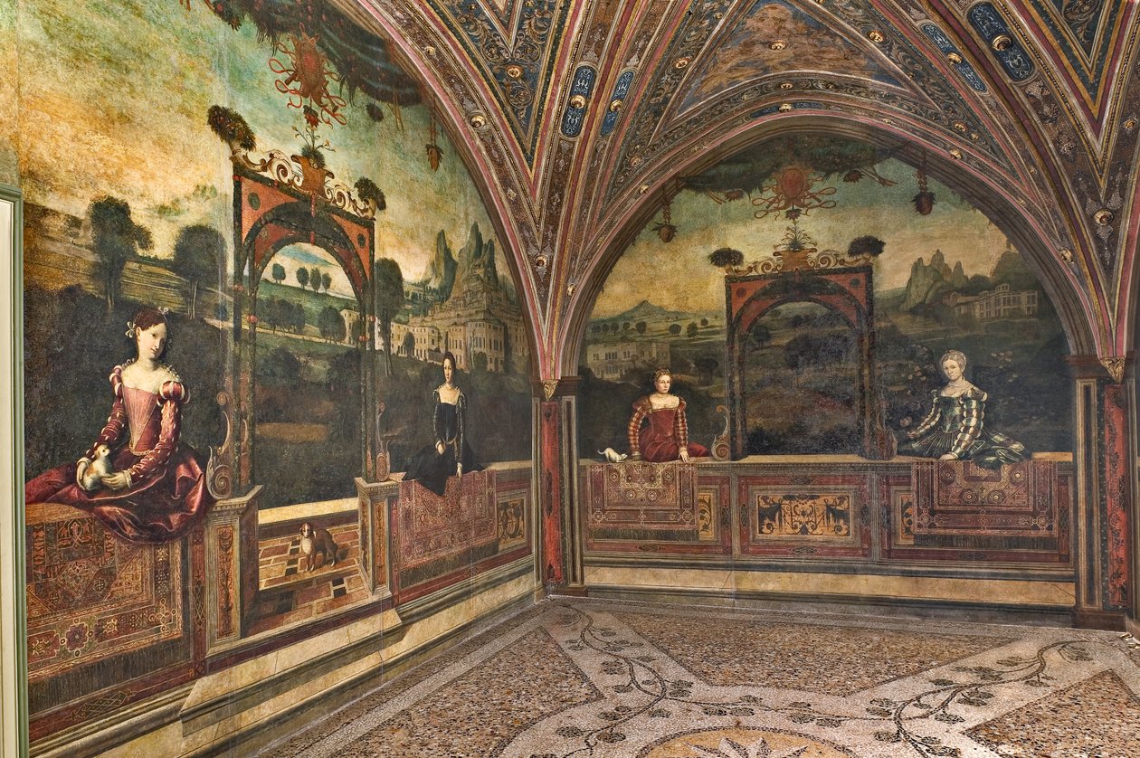Small Room of the Noble Ladies by Alessandro Bonvicino Moretto