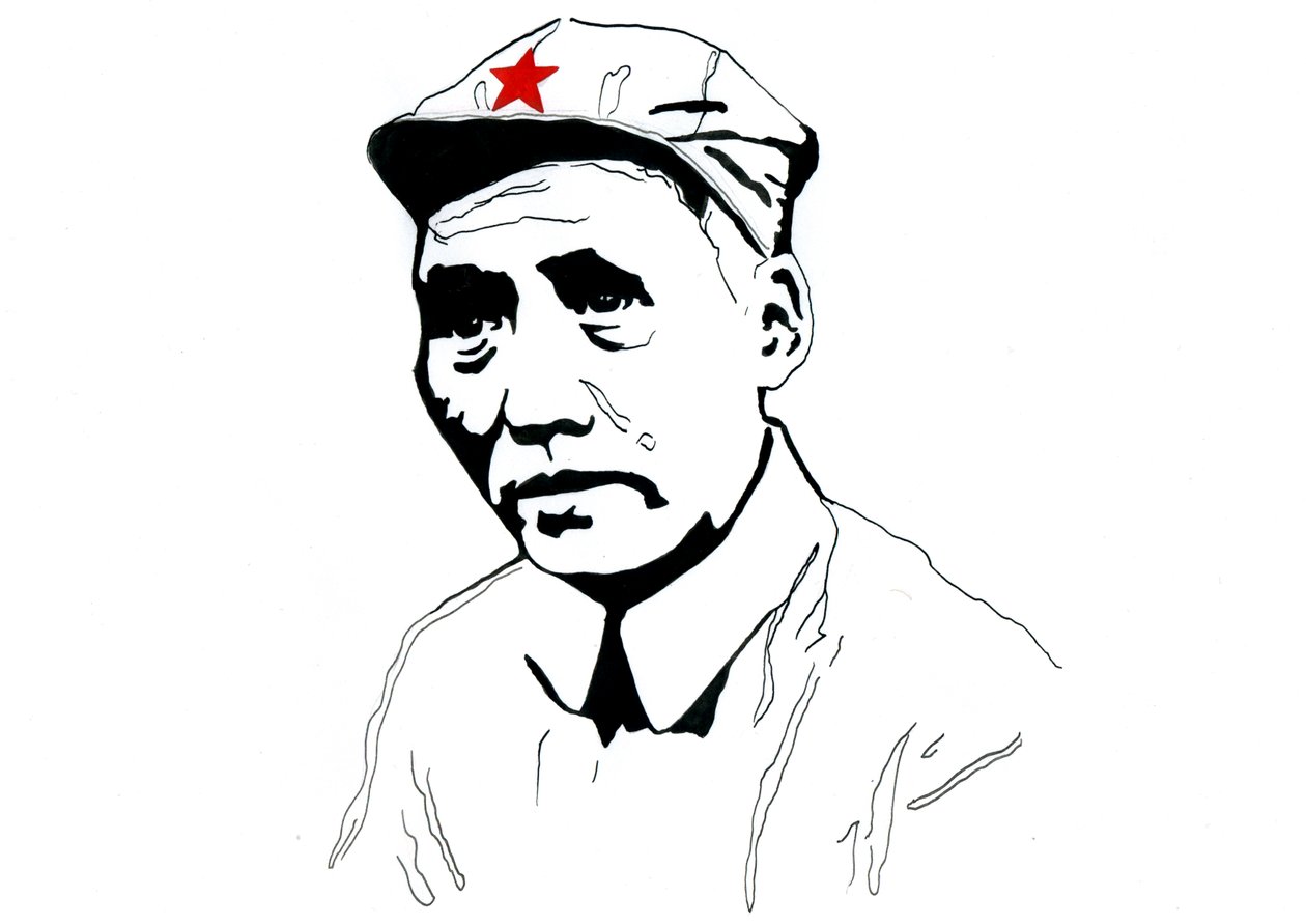Portrait of Mao Zedong by Alessandro Lonati