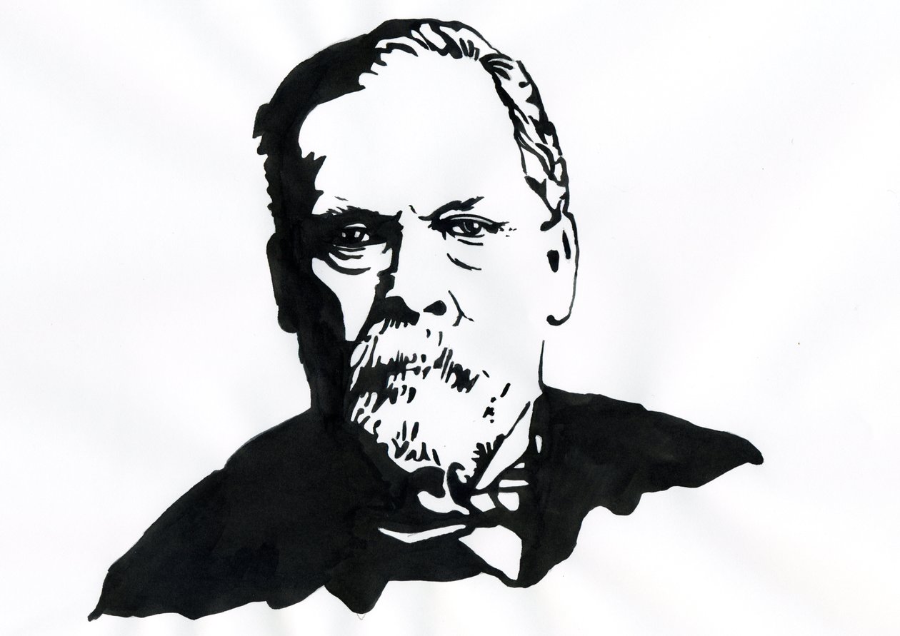 Portrait of Louis Pasteur by Alessandro Lonati