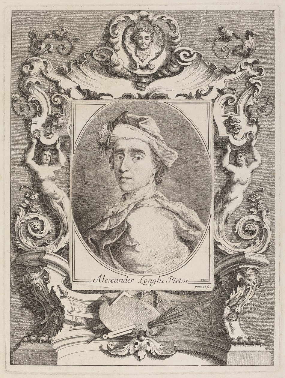 Self-Portrait by Alessandro Longhi