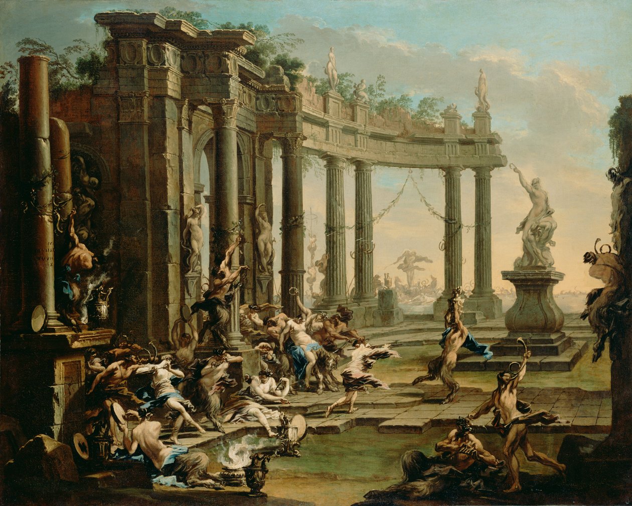 Bacchanal by Alessandro Magnasco