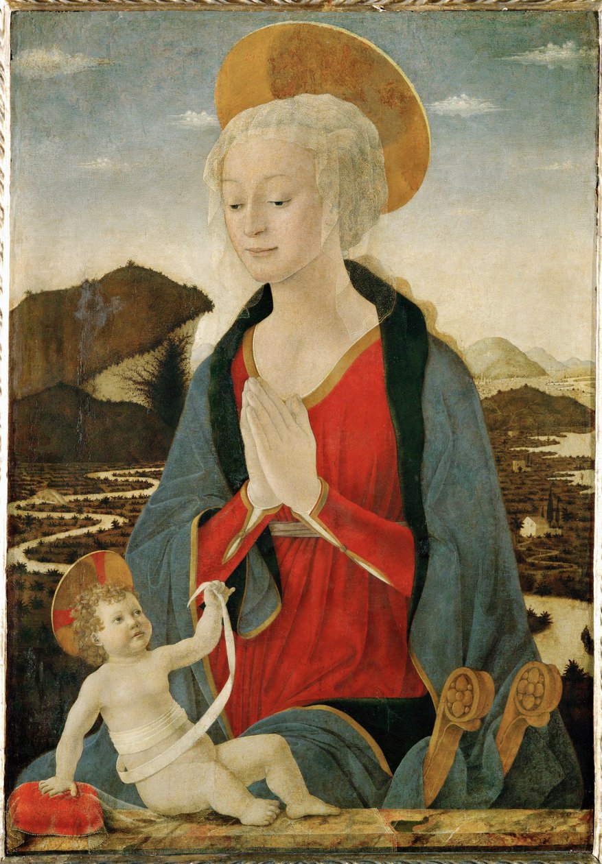 Madonna and Child by Alessio Baldovinetti