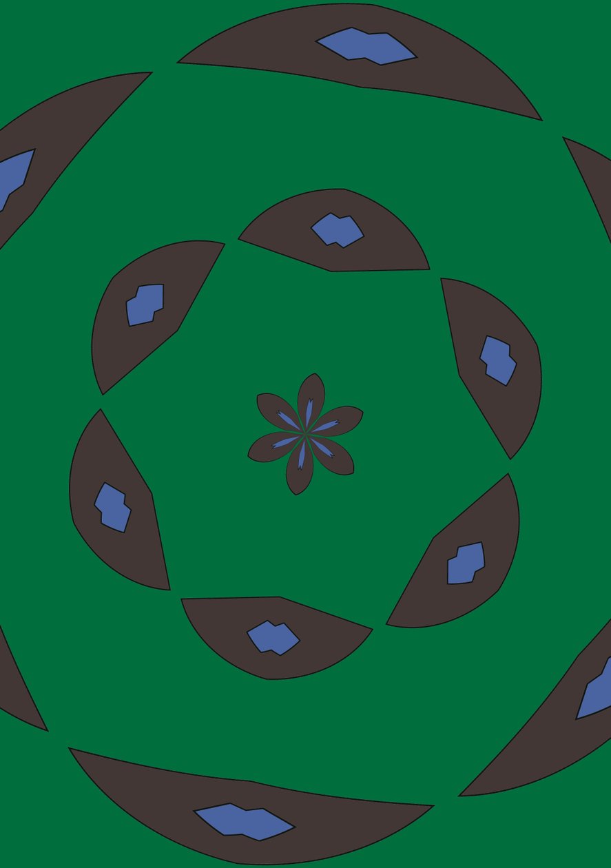 Arabesque #8, 2019 by Alex Caminker