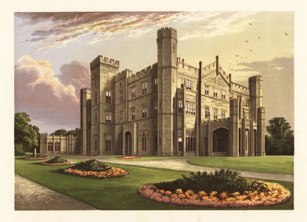 Apley Hall, Shropshire, England by Alexander Francis (after) Lydon