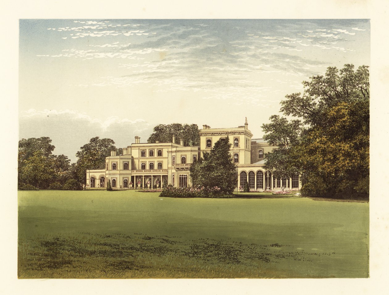 Danesfield House, Buckinghamshire, England by Alexander Francis (after) Lydon