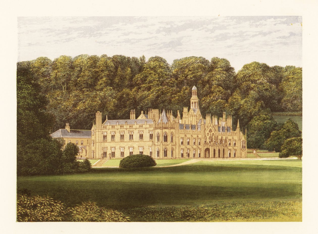 Shelton Abbey, County Wicklow, Ireland by Alexander Francis (after) Lydon