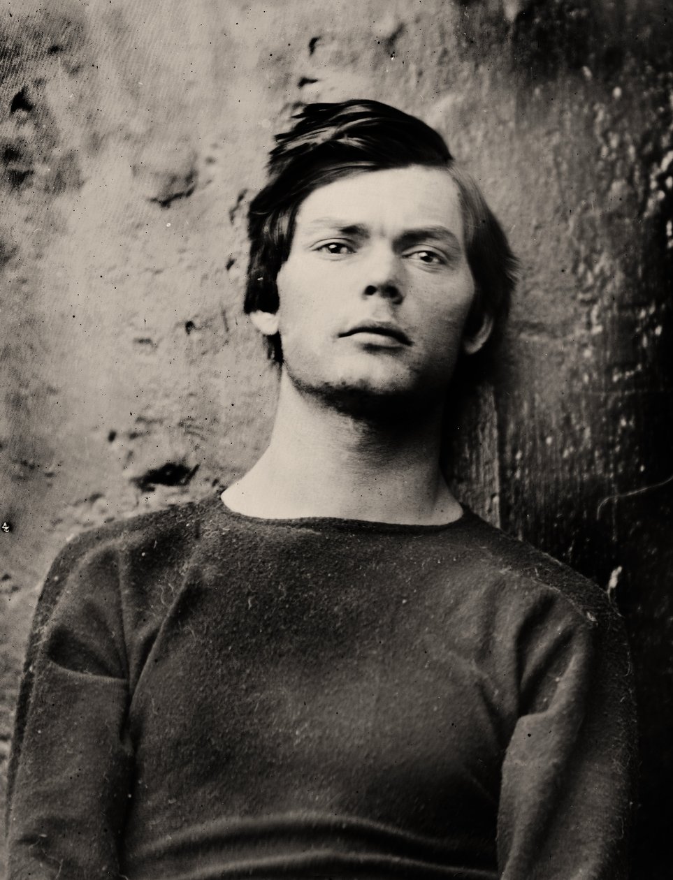 Lewis Powell in Wrist Irons Aboard the USS Saugus by Alexander Gardner
