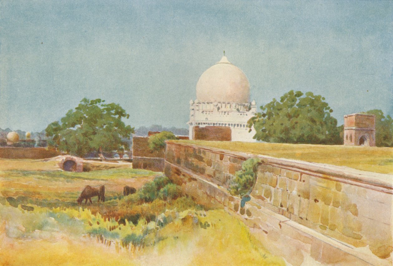 A Nameless Tomb, Bijapur by Alexander Henry Hallam Murray
