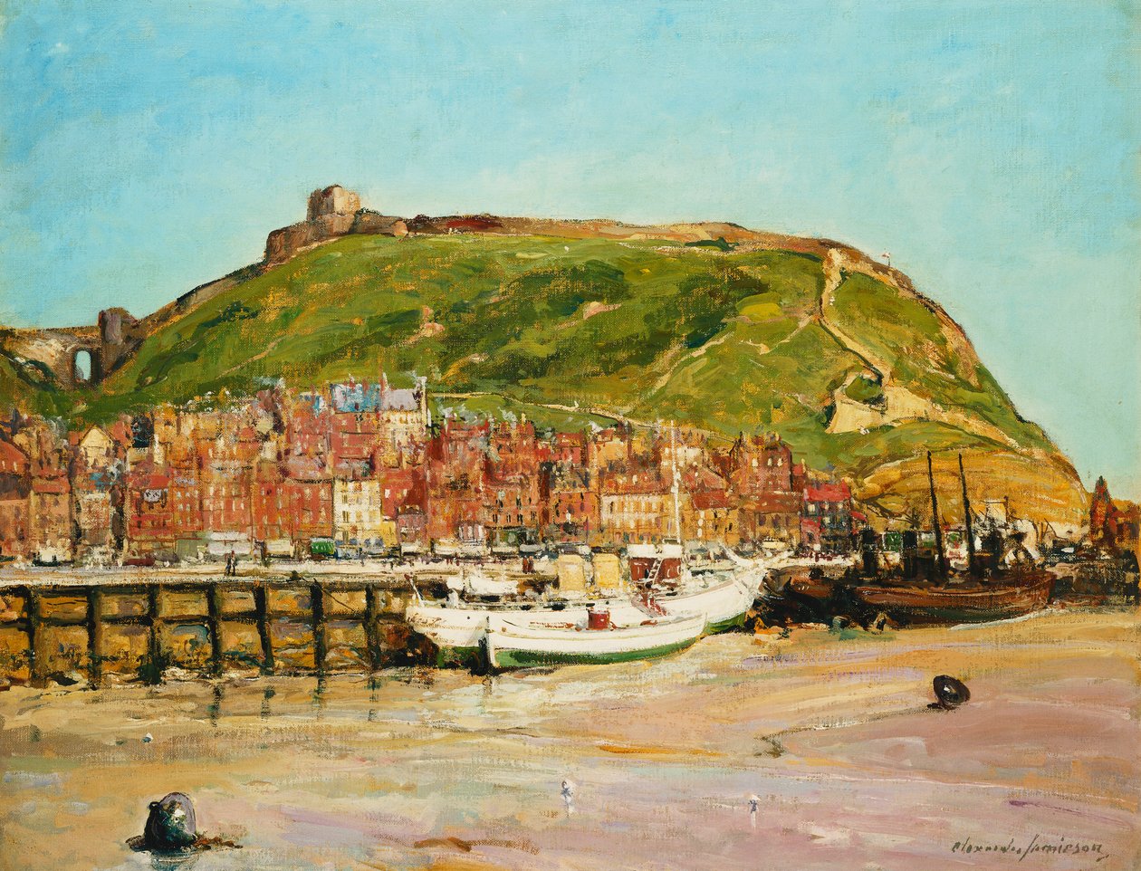 Scarborough Castle by Alexander Jamieson