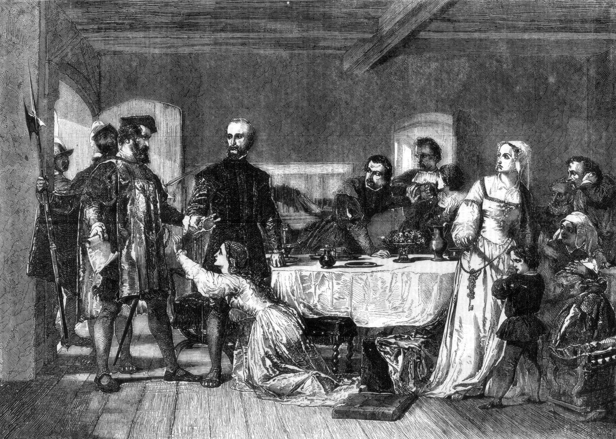 The Arrest of John Brown of Ashford, a Lollard by Alexander Johnston
