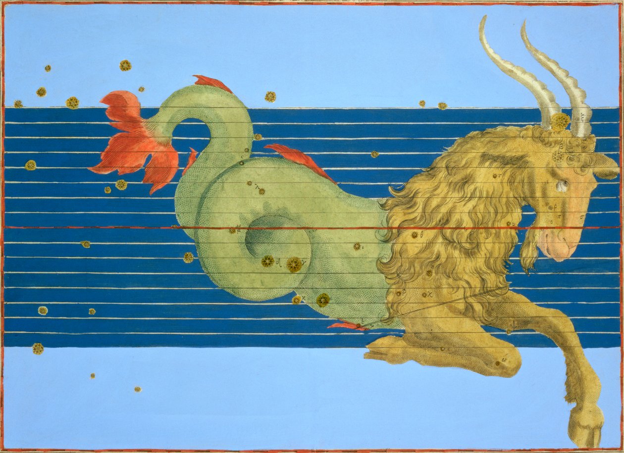 Constellation of Capricorn, 1603 by Alexander Mair