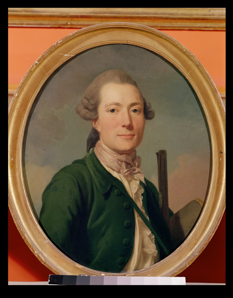 Count Pierre-Francois de Cluzel in Hunting Dress by Alexander Roslin