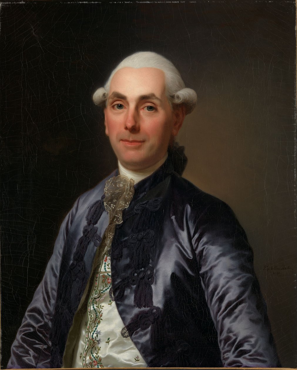 François Puissant de la Villeguérif by Alexander Roslin