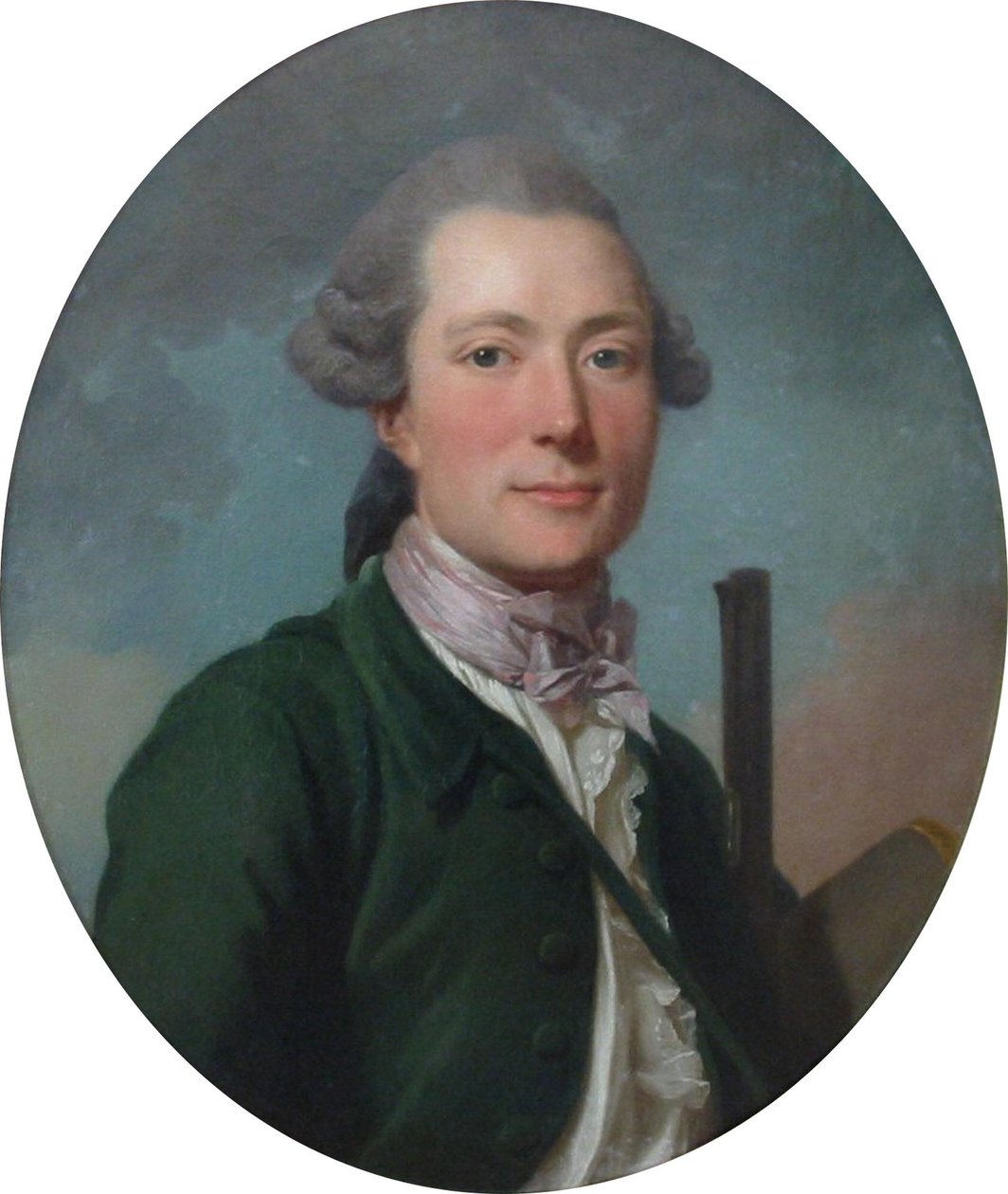 François-Pierre du Cluzel by Alexander Roslin