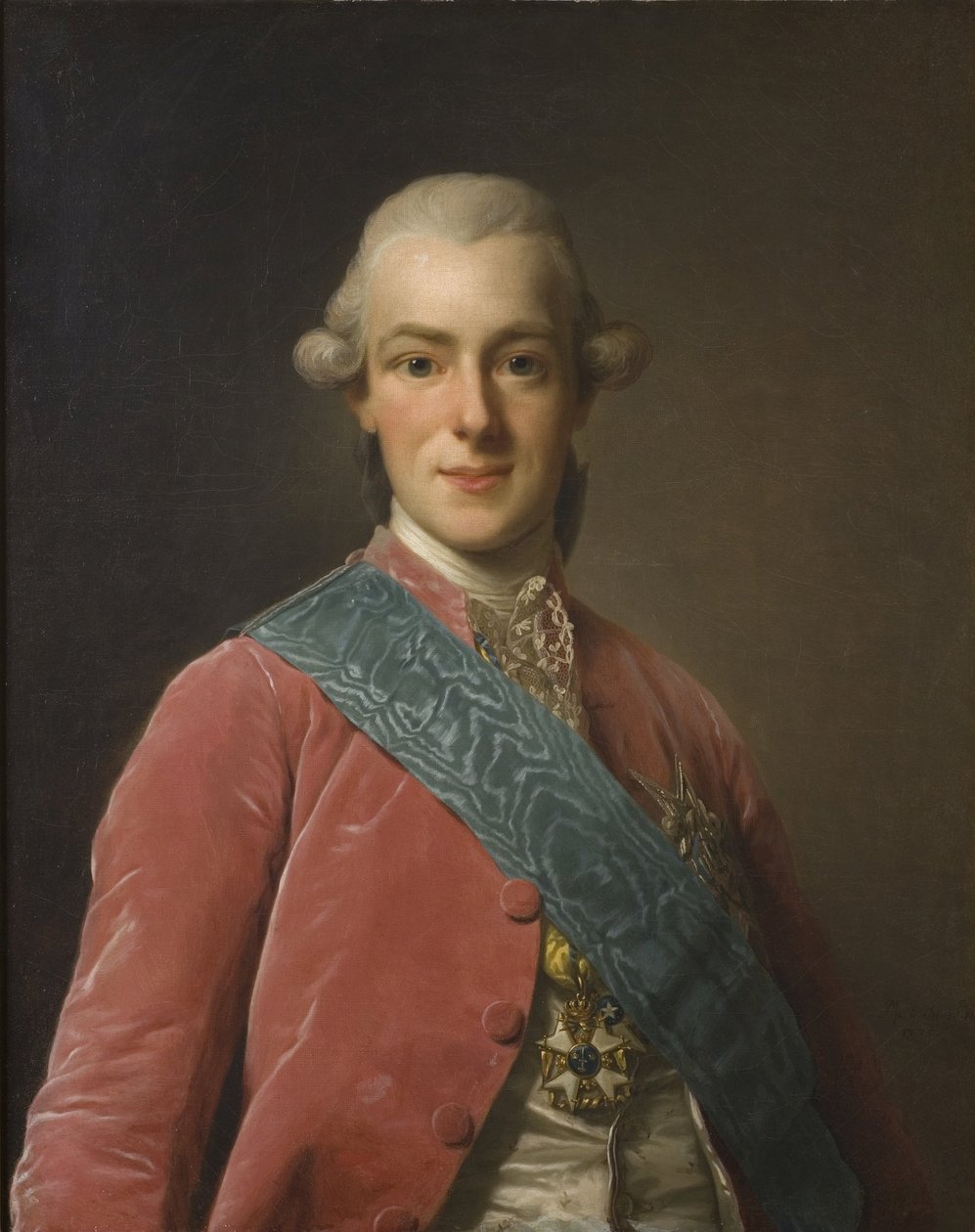 Fredrik Adolf (1750-1803), Duke of Östergötland by Alexander Roslin