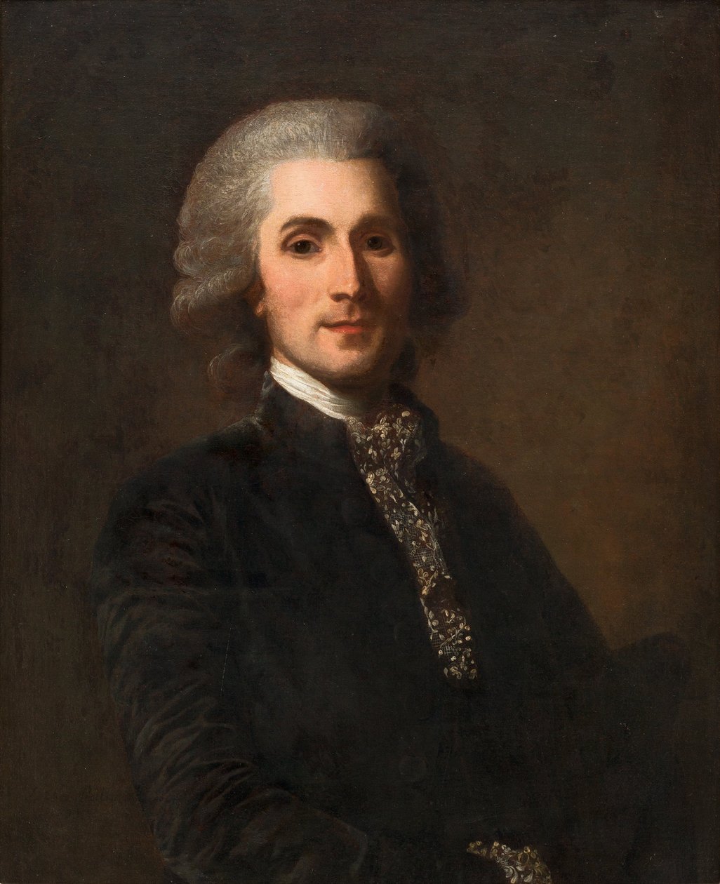 Portrait of Claude-François Martineau de Floriant (1752-1827) by Alexander Roslin