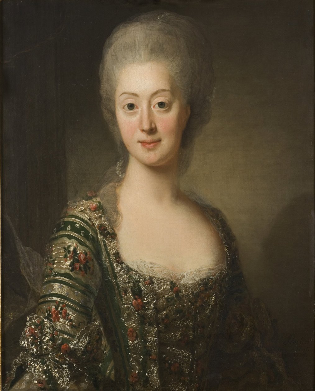 Sofia Magdalena, Queen of Sweden by Alexander Roslin