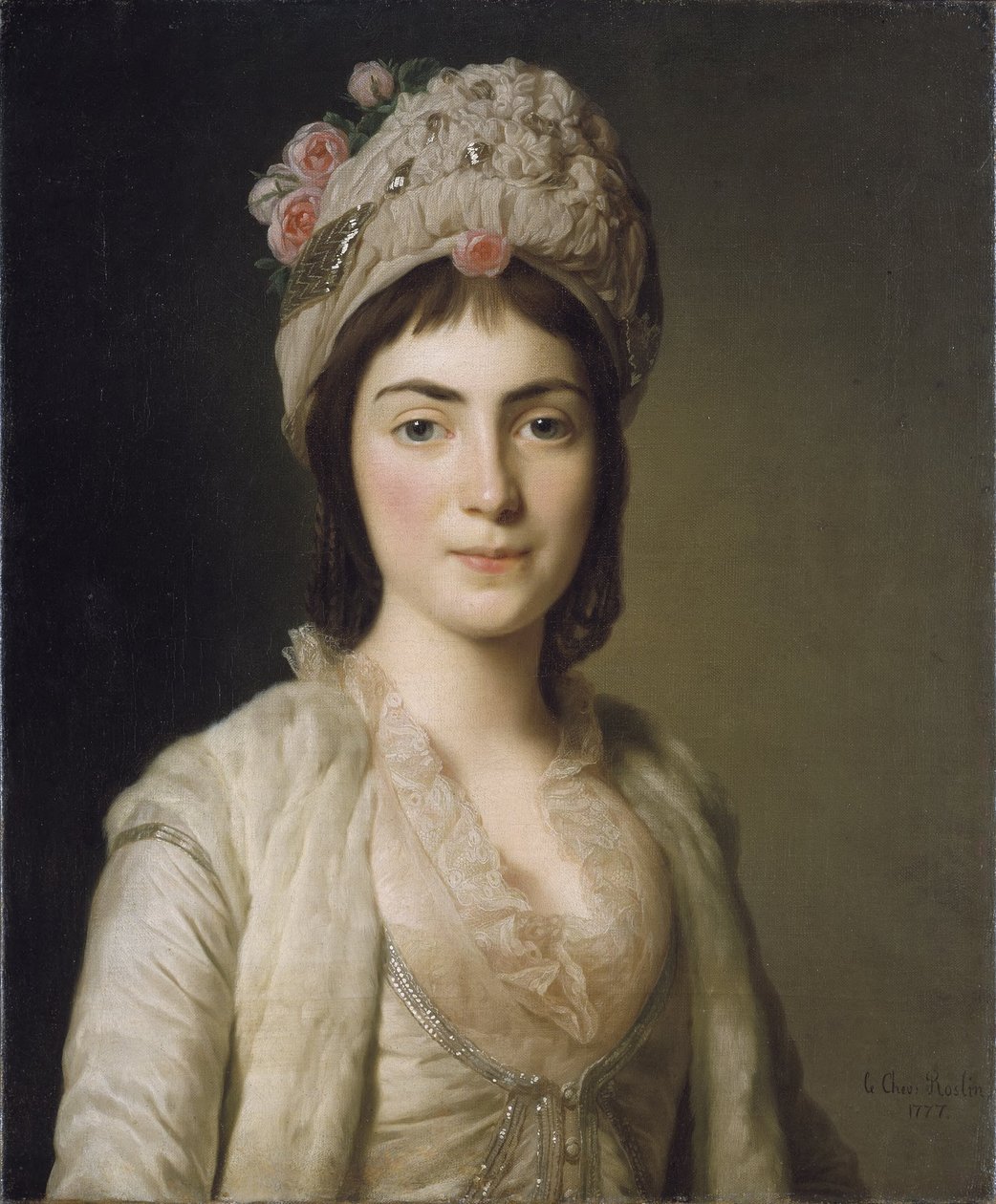 Zoie Ghika, Princess of Moldavia and Wallachia by Alexander Roslin